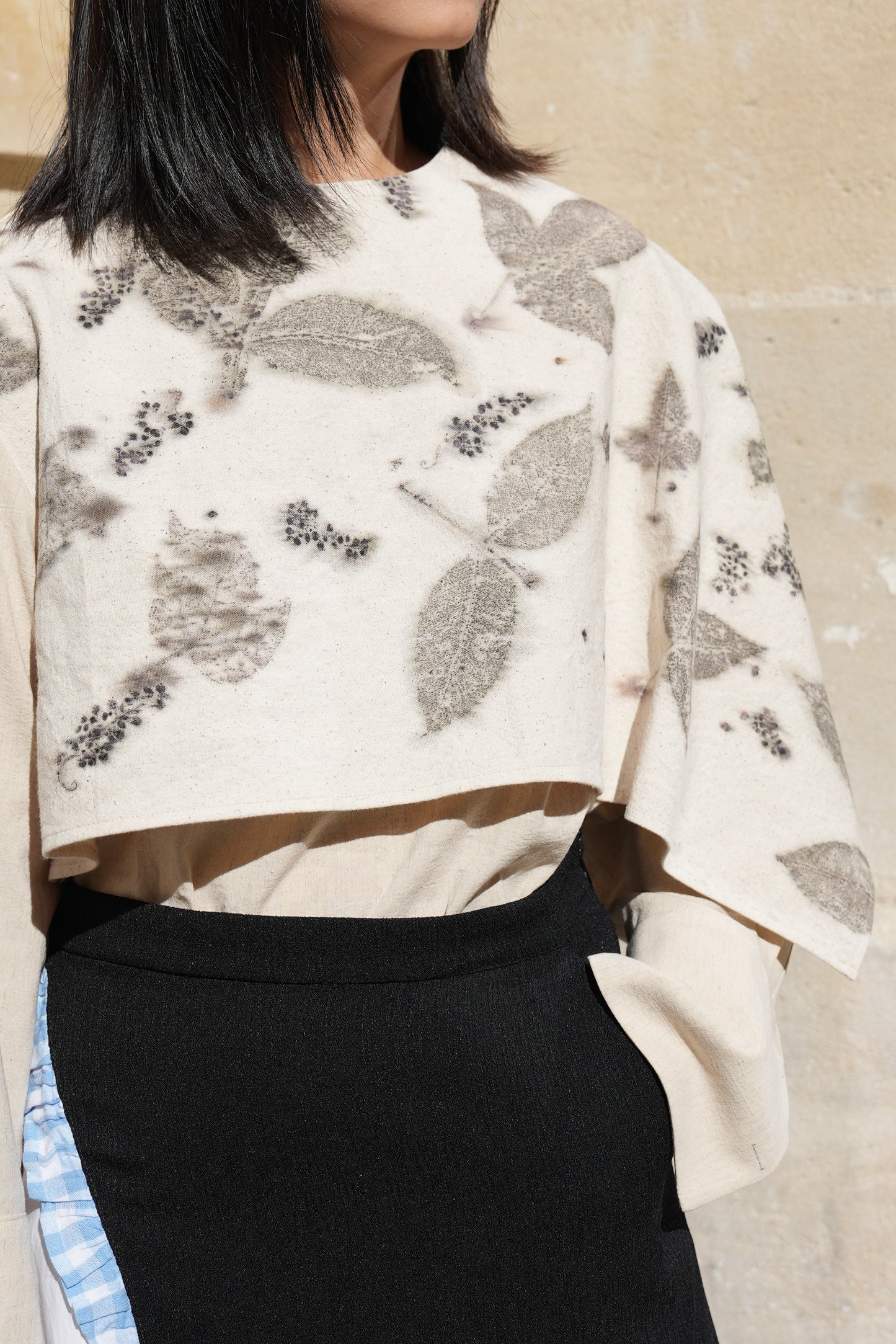 Blouse Crépuscule-Belle feuille