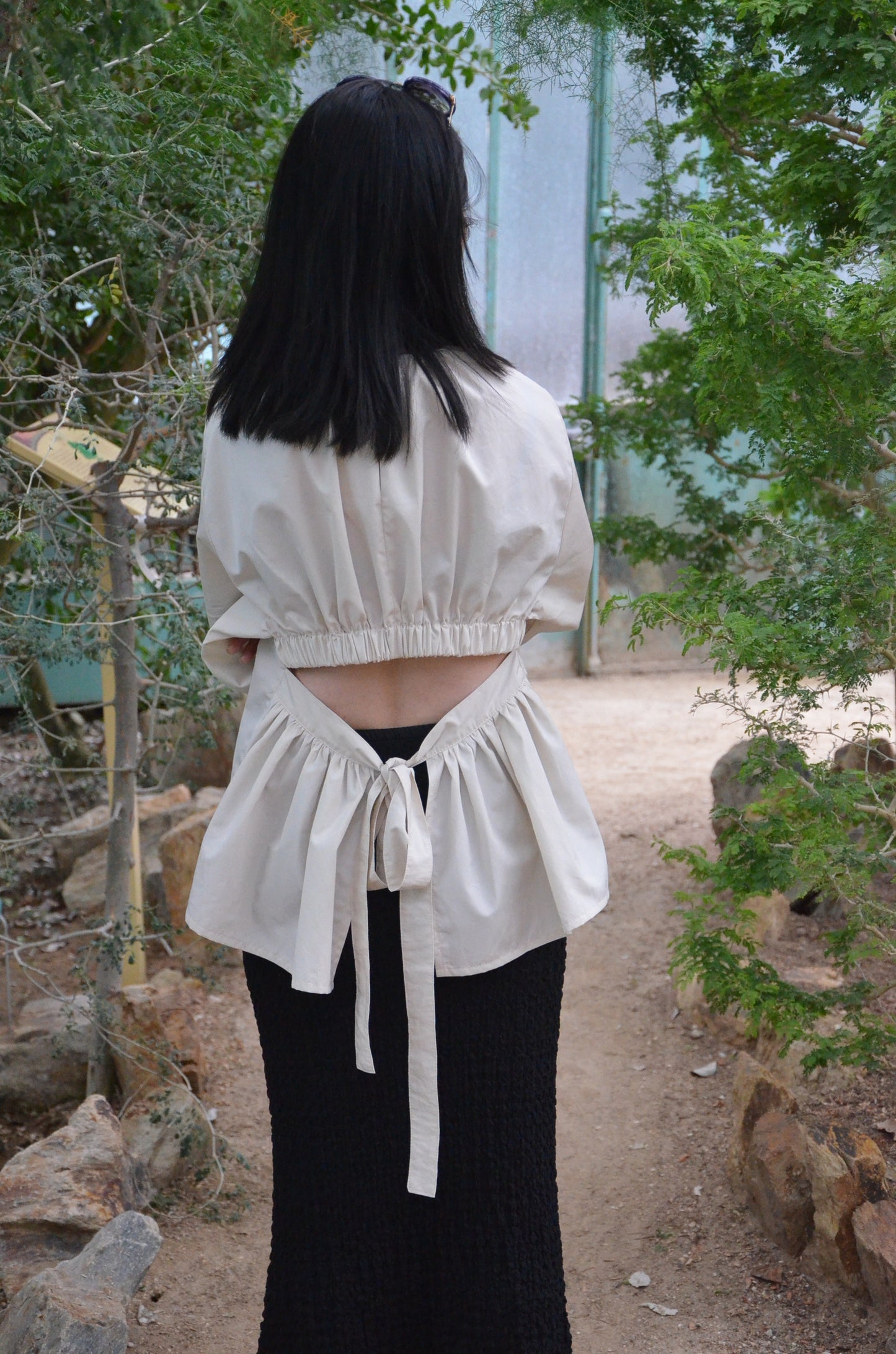 Blouse Brise du soir beige