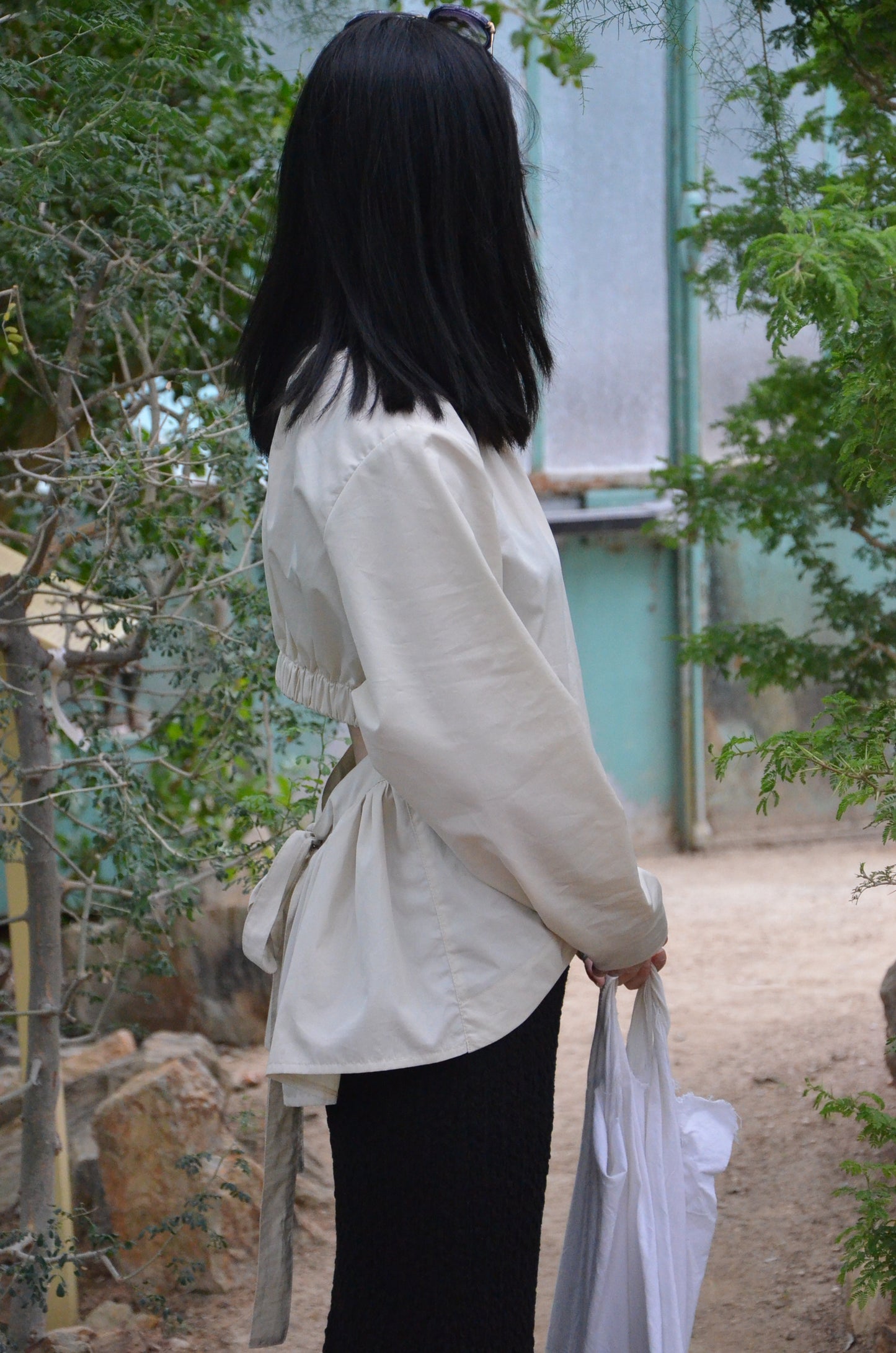 Blouse Brise du soir beige