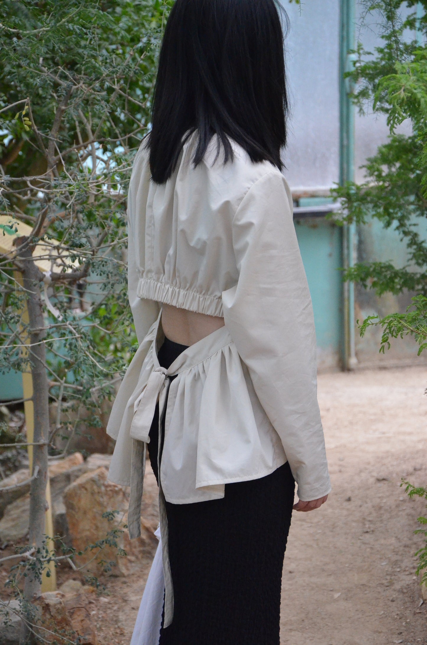 Blouse Brise du soir beige
