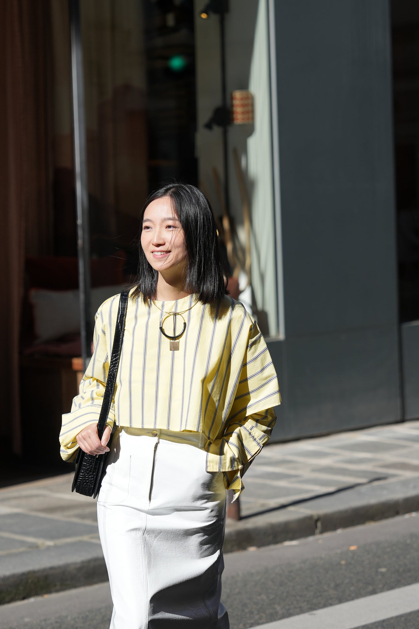 Blouse Crépuscule rayure