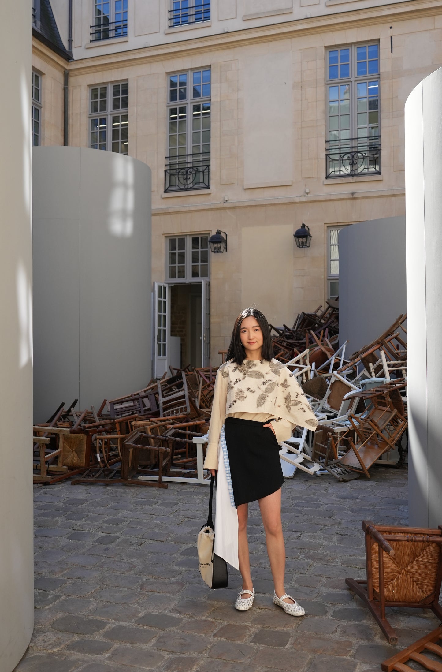 Blouse Crépuscule-Belle feuille