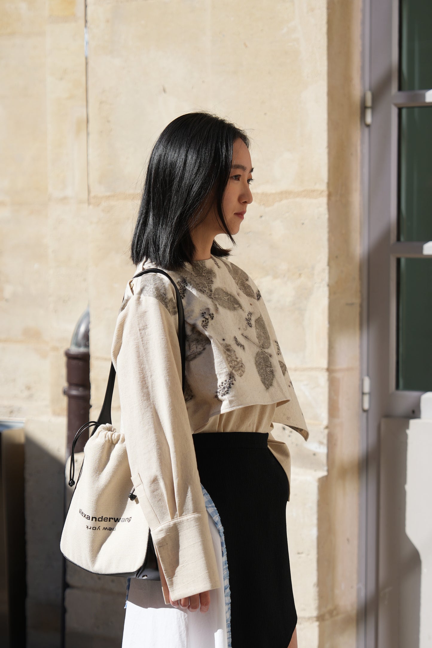 Blouse Crépuscule-Belle feuille