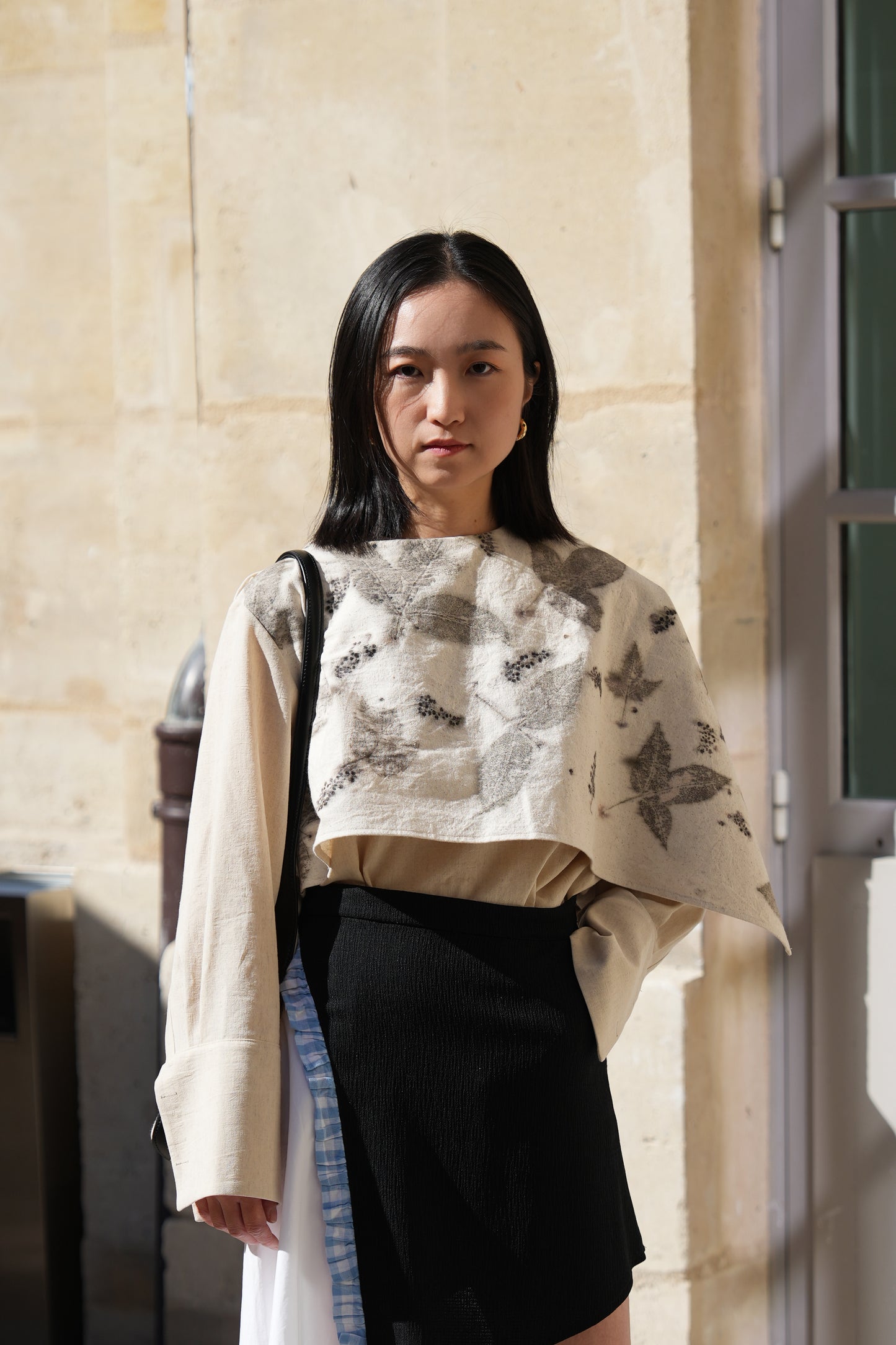 Blouse Crépuscule-Belle feuille