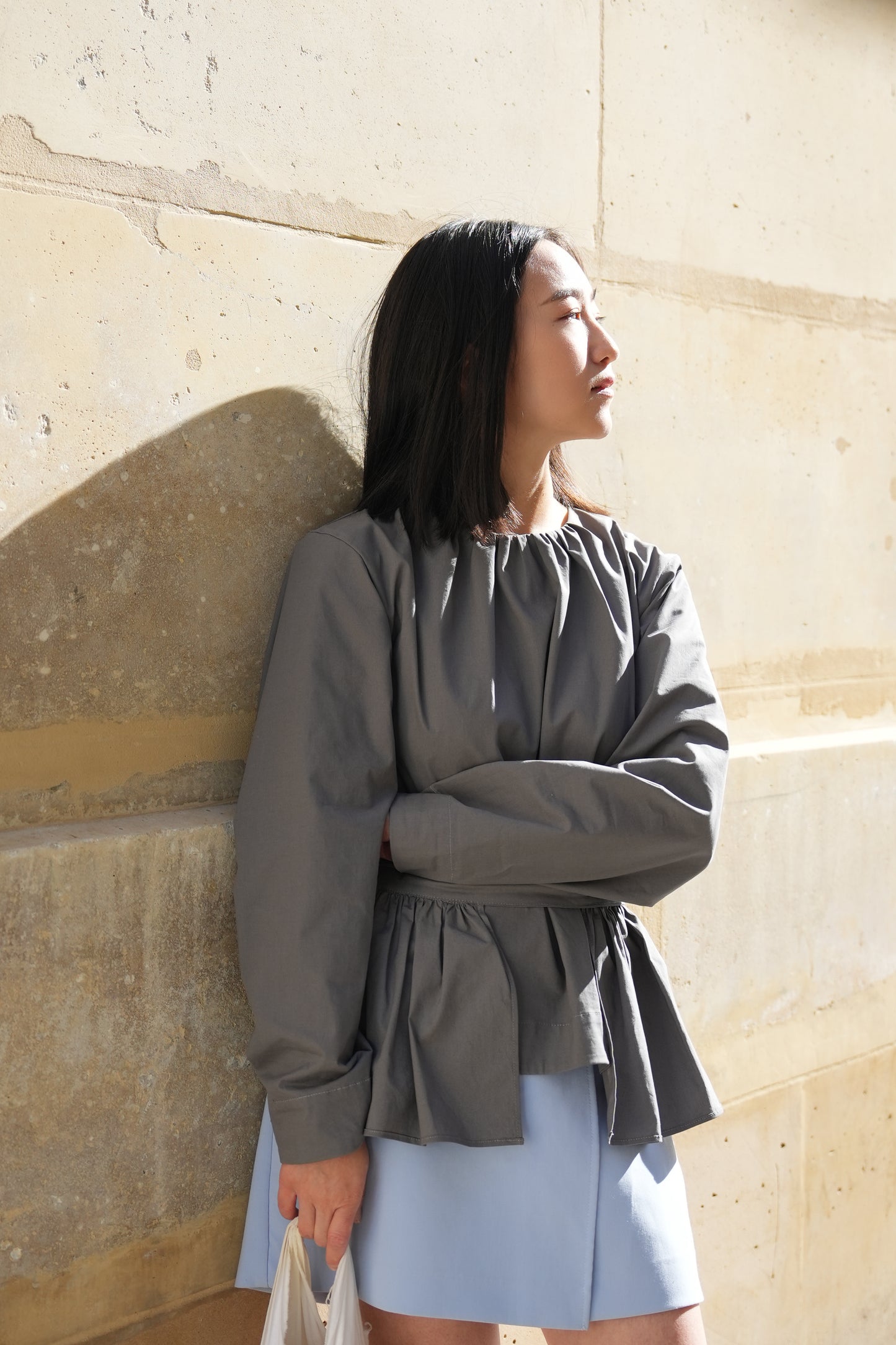 Blouse Brise du soir gris
