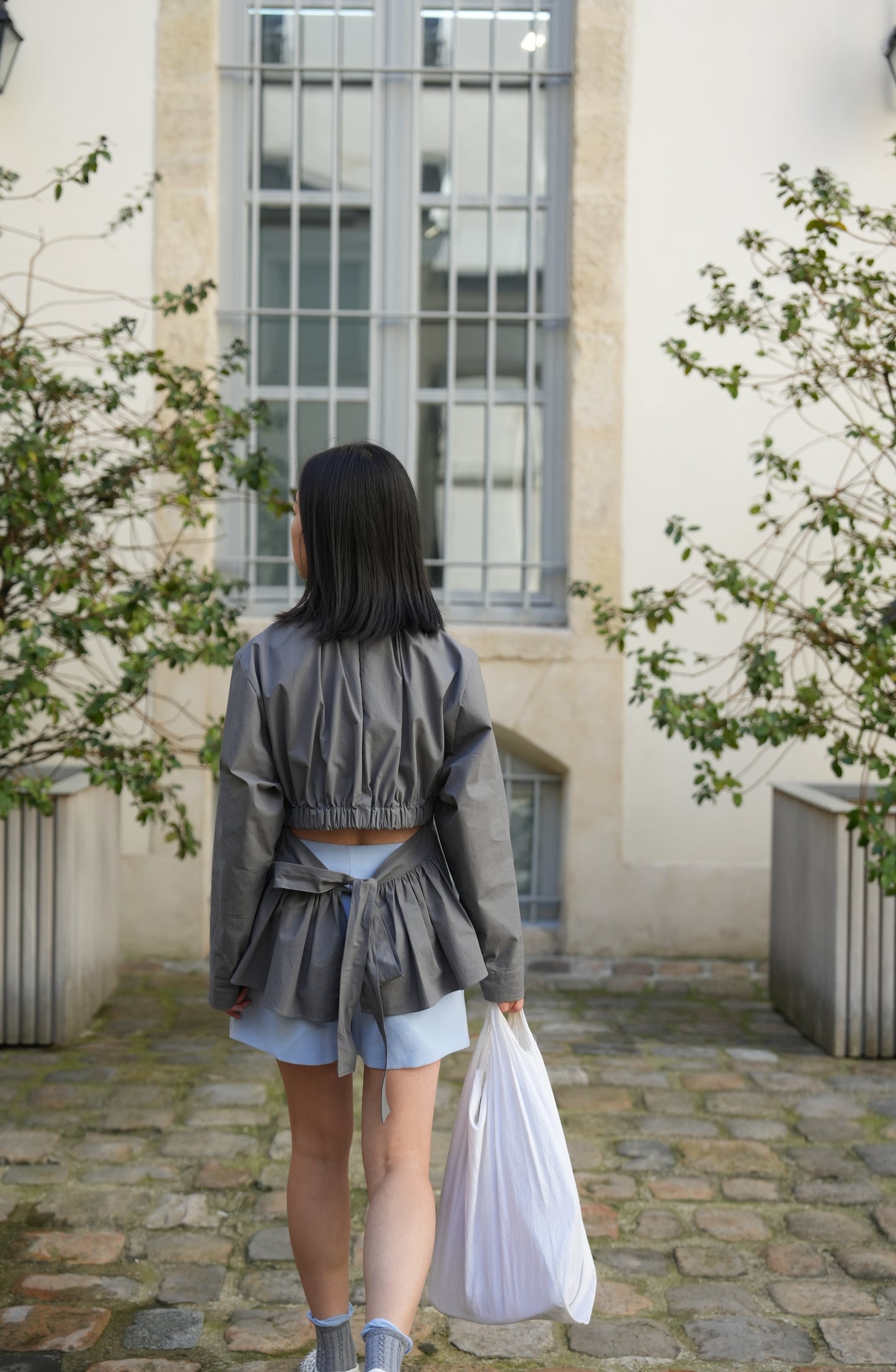 Blouse Brise du soir gris