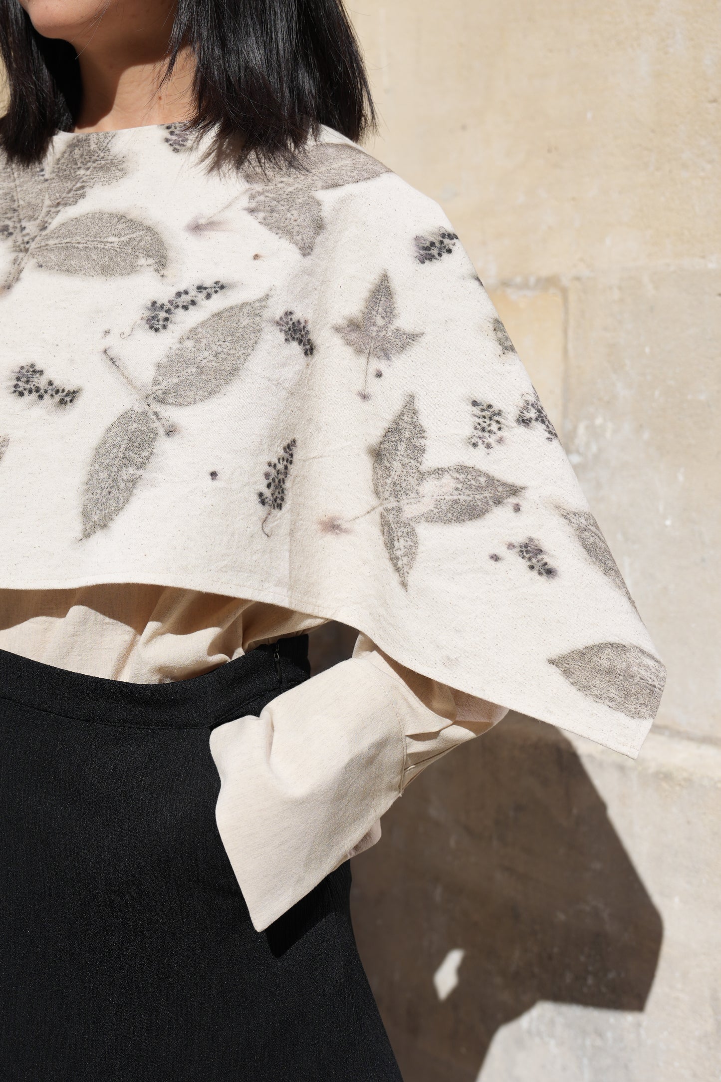 Blouse Crépuscule-Belle feuille