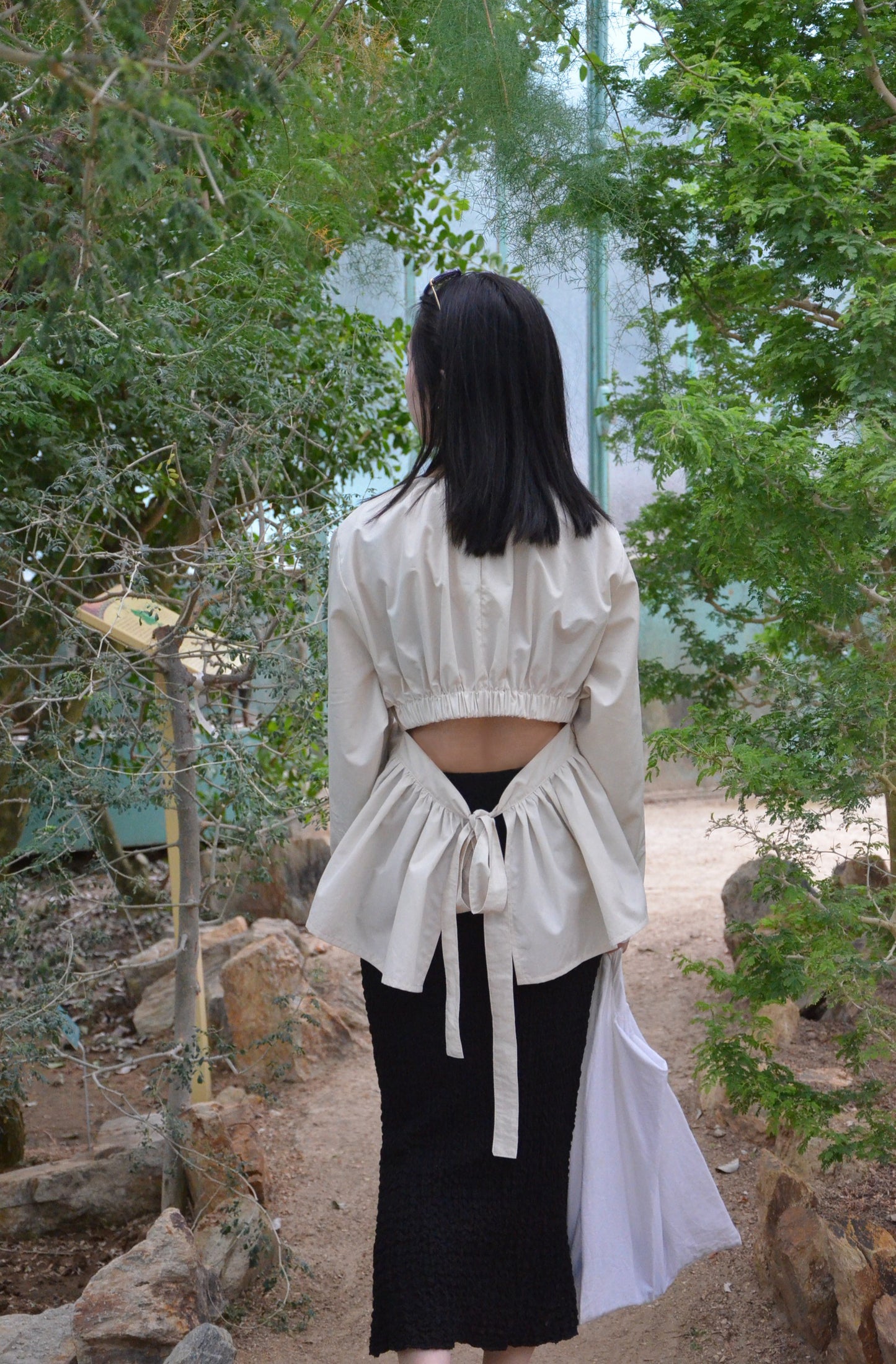 Blouse Brise du soir beige