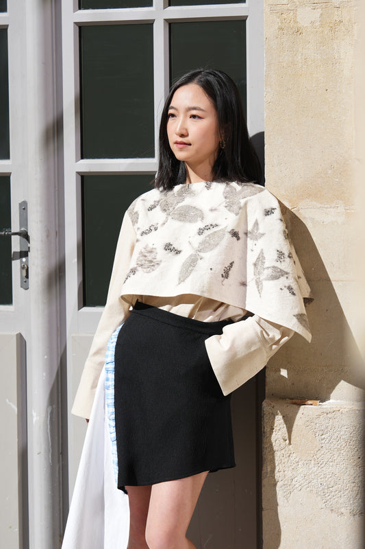 Blouse Crépuscule-Belle feuille